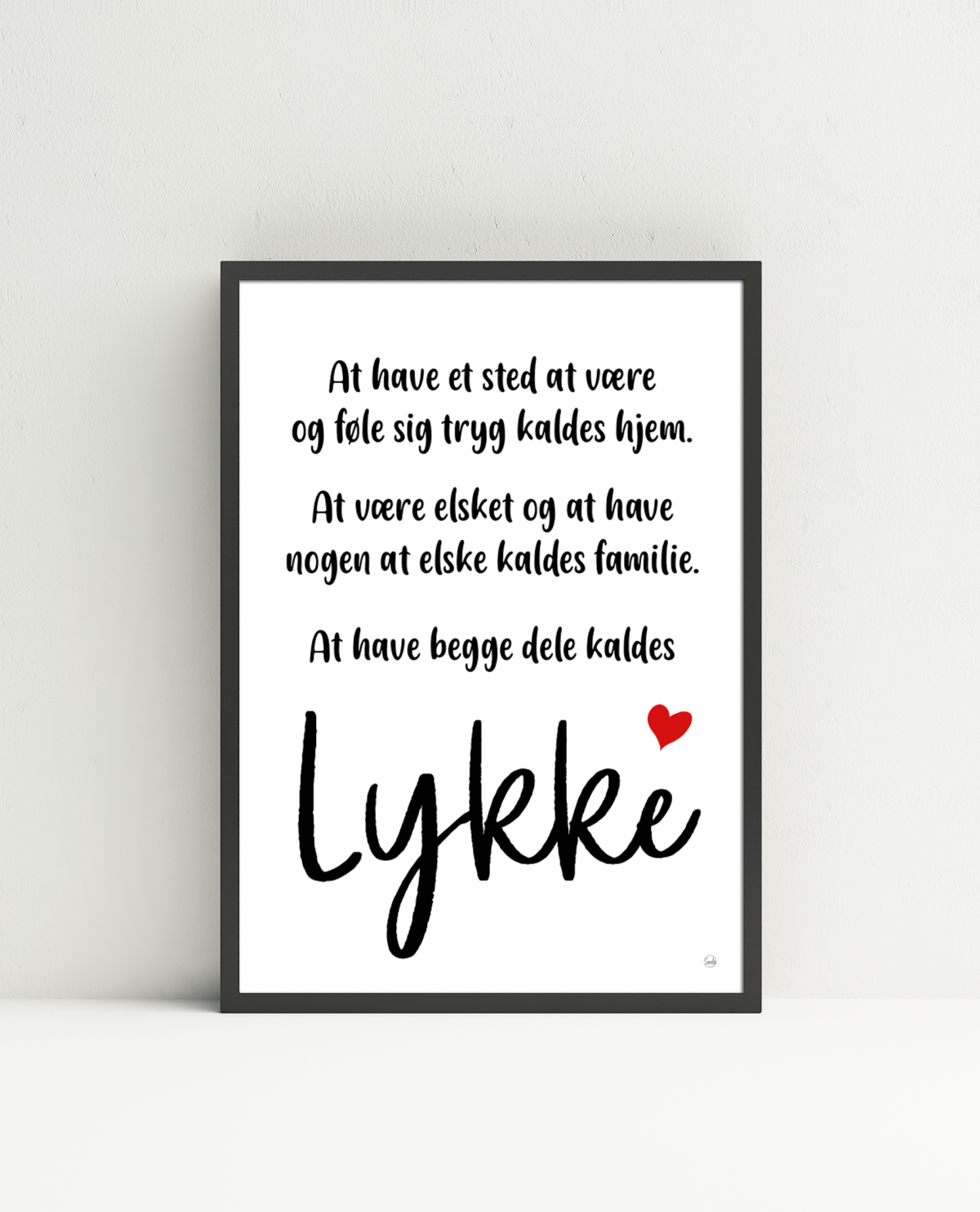 Lykke Plakater Stilia Aps