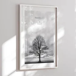 A5 Trramme - Hvid - NordicLine