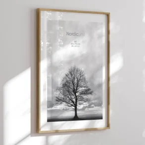 A5 Egetrsramme - Massiv Eg - NordicLine