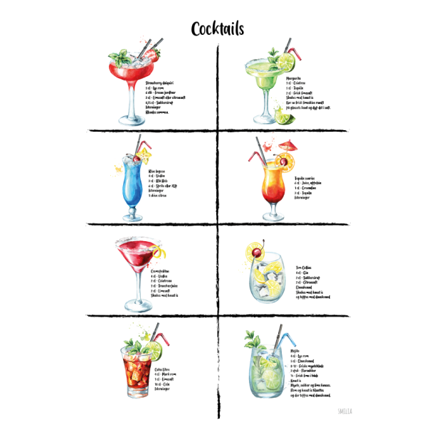 Cocktails (A4)