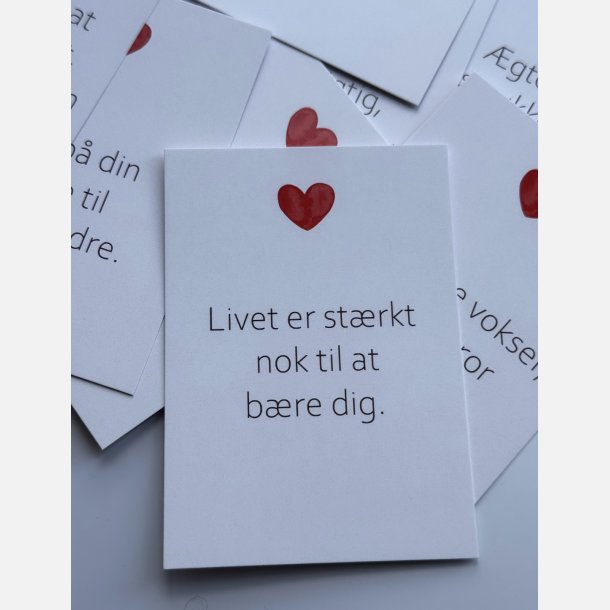 Julekalender Selvvrd &amp; Styrke citater (24 A7 kort) Nr. 8 (2025)
