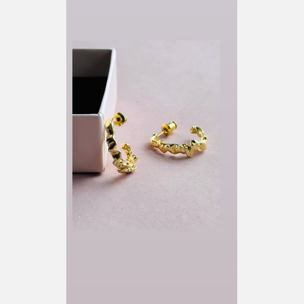 Molten hoops medium (Forgyldte) UDEN SMYKKESKE