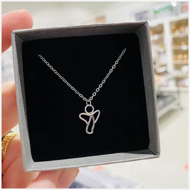 Engel halskde (forslvet 50+5cm kde) UDEN SMYKKESKER