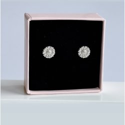 Solsikke �restikker | fors�lvet messing (8 mm)