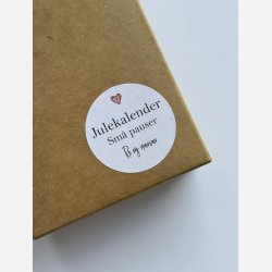 Julekalender Micropauser Ro/nrvr (24 A7 kort) Nr. 6 (2025)