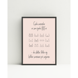 Gode Veninder er som gode BH er  (A5 og A4)