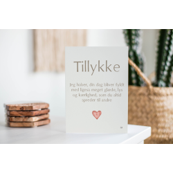 Tillykke, hber du fr A6 kort