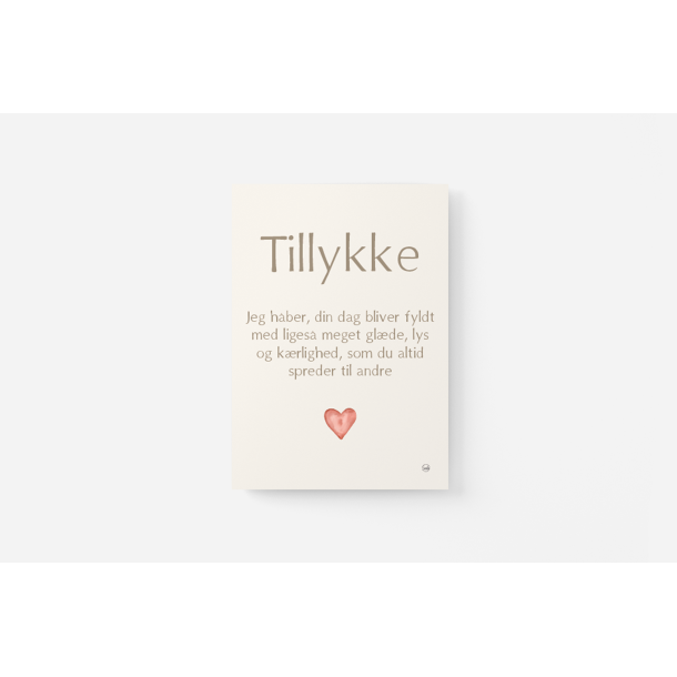 Tillykke, hber du fr A6 kort