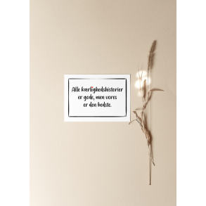 Alle krlighedshistorier (A6)