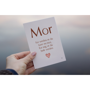 For verden (MIN MOR) A6 kort