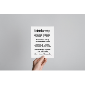 Bedstefar (VORES) citatkollage  A5