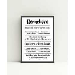Brnebrn citatkollage A4