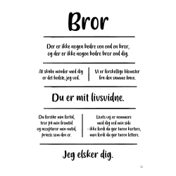 Bror citatkollage A4