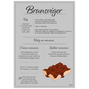 Opskrift Brunsviger (A5)