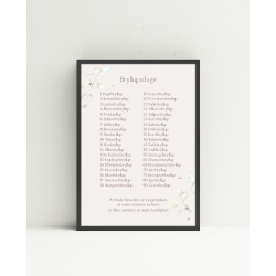 Bryllupsdage A4 og A5