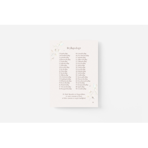 Bryllupsdage A4 og A5