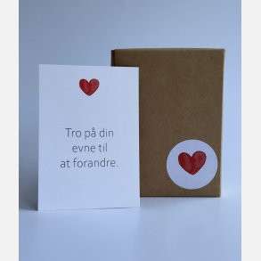 Julekalender Selvvrd & Styrke citater (24 A7 kort) Nr. 8 (2025)