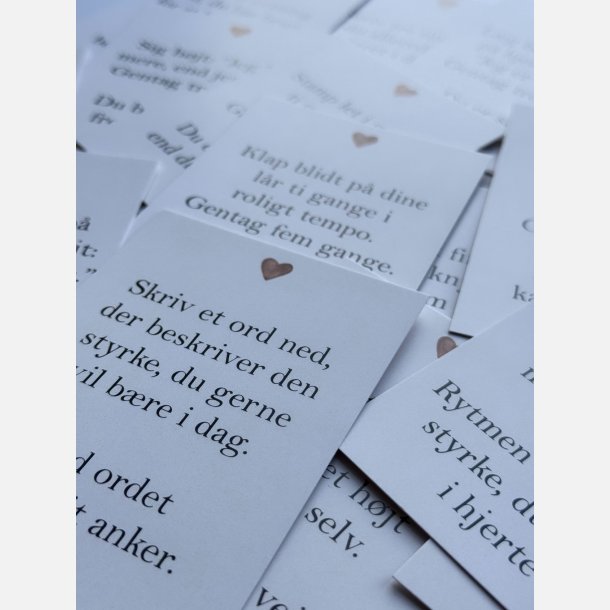 Julekalender Micropauser Styrke og mod (24 A7 kort) Nr. 5 (2025)