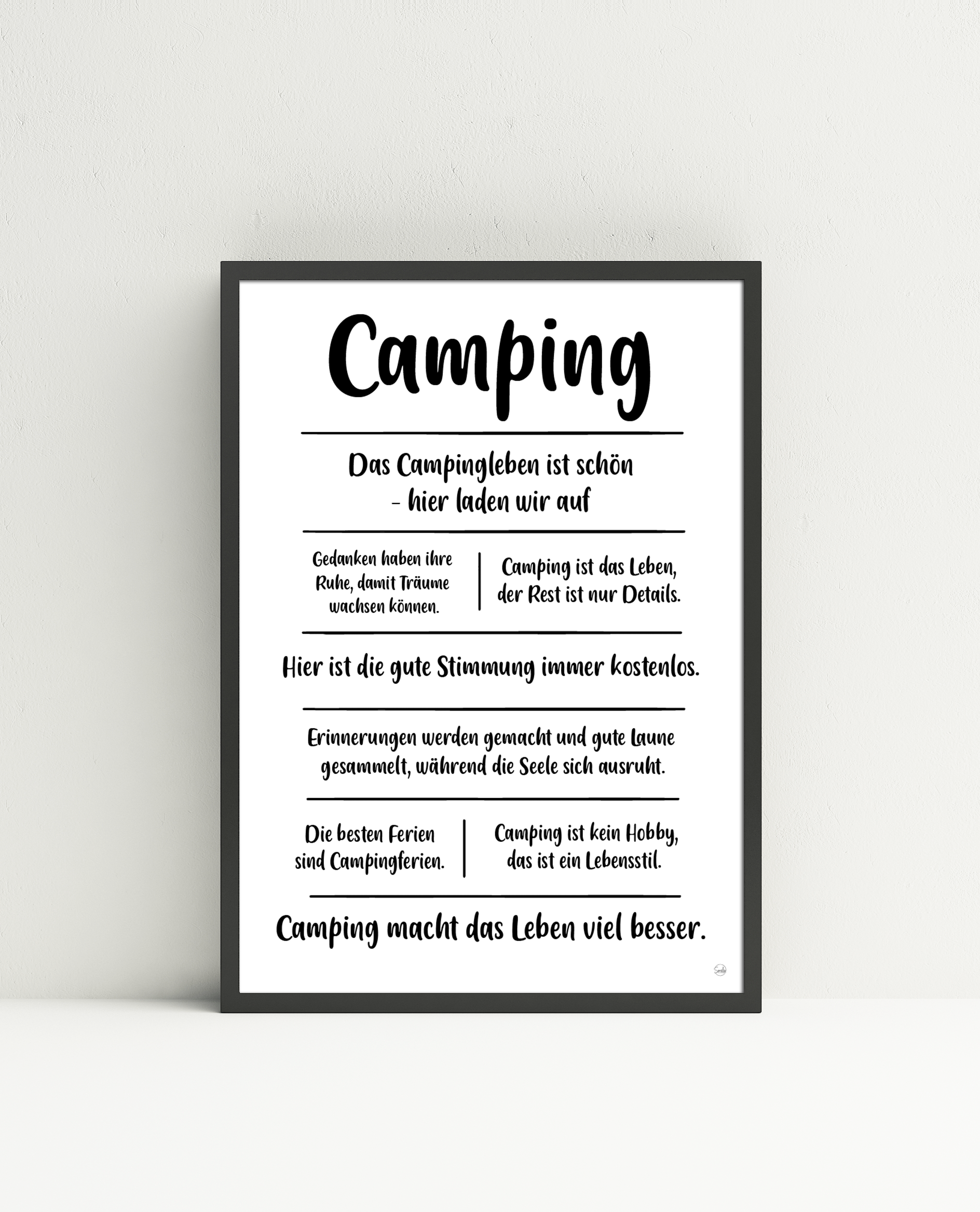 Camping TYSK (A5, A4, A3)