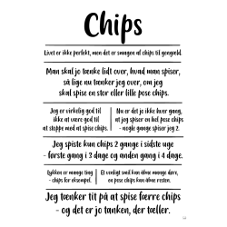 Chips citatkollage A4