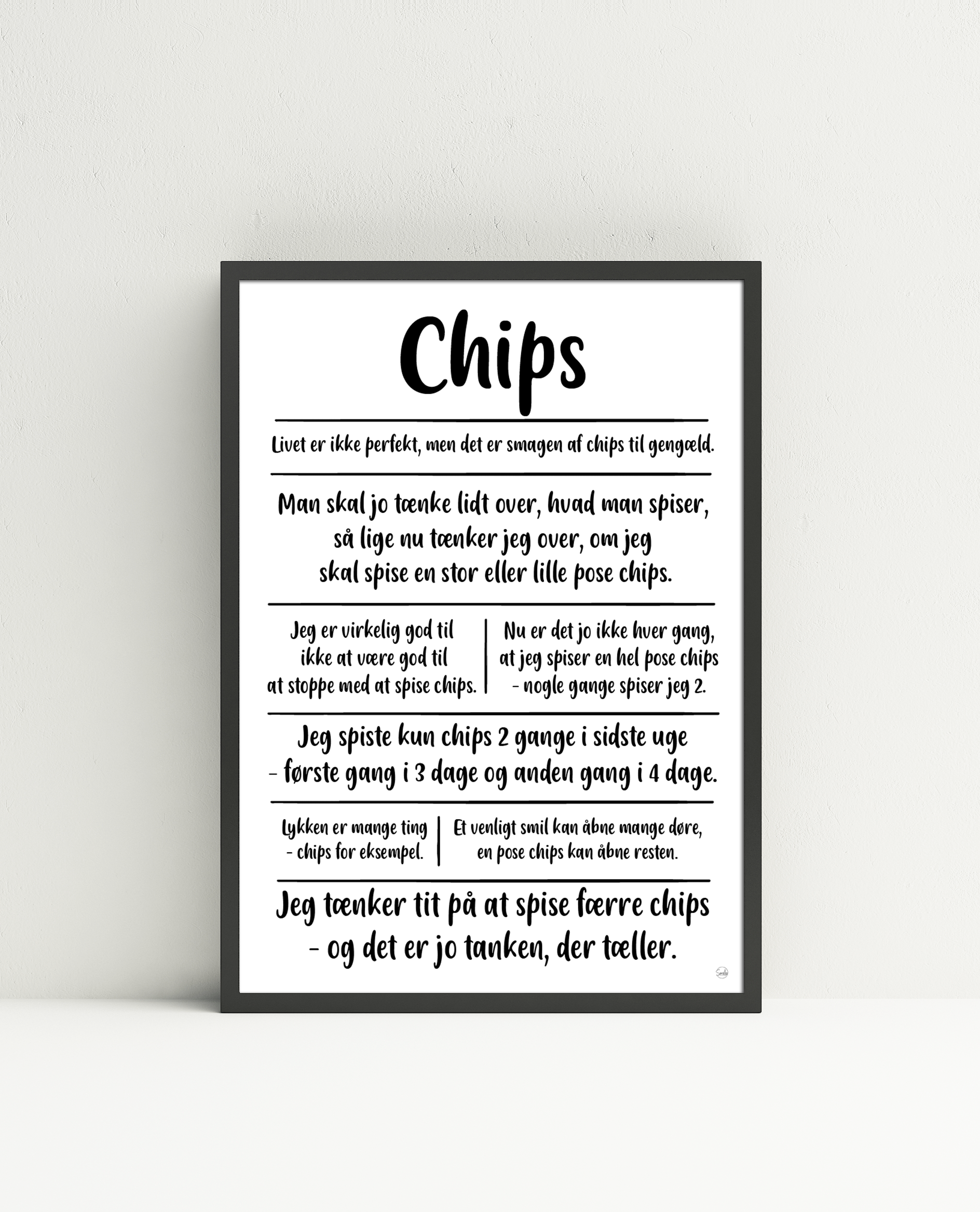 Chips citatkollage A4