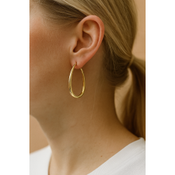 Calma hoops (Forgyldte) UDEN SMYKKESKE