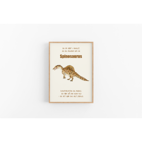 Dinosaur Mnedsplakat december + Bonusplakat (2 stk A4 plakater)