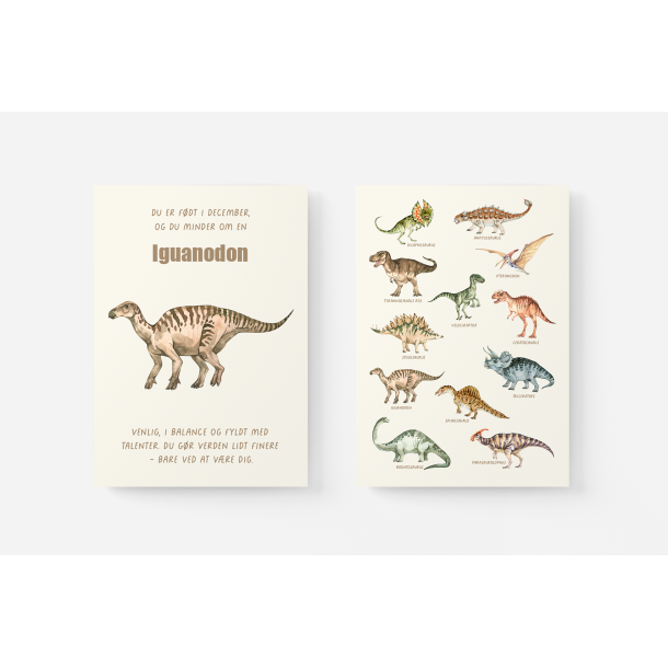 Mnedsplakat December + Bonusplakat (2 stk A4 plakater)