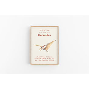 Dinosaur Mnedsplakat Juni + Bonusplakat (2 stk A4 plakater)