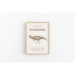 Dinosaur Mnedsplakat Maj + Bonusplakat (2 stk A4 plakater)