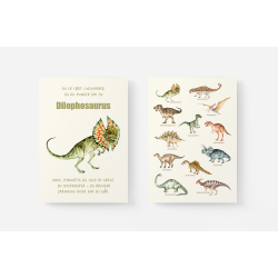 Dinosaur Mnedsplakat november + Bonusplakat (2 stk A4 plakater)