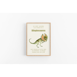 Dinosaur Mnedsplakat november + Bonusplakat (2 stk A4 plakater)