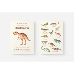 Dinosaur Mnedsplakat oktober + Bonusplakat (2 stk A4 plakater)