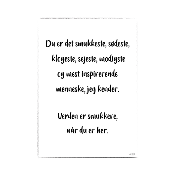 Du er det smukkeste A5