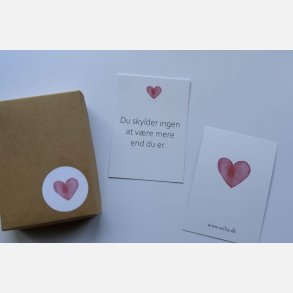 Julekalender Ro & Refleksion citater (24 A7 kort) Nr. 7 (2025)