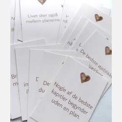 Julekalender Tid &amp; N�rv�r � citater (24 A7 kort) (2026) Nr. 9