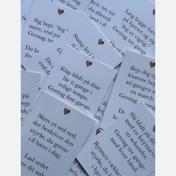 Julekalender Micropauser Styrke og mod (24 A7 kort) Nr. 5 (2025)