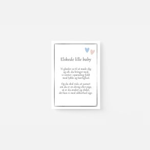 Elskede lille baby A5 (dreng/pige)