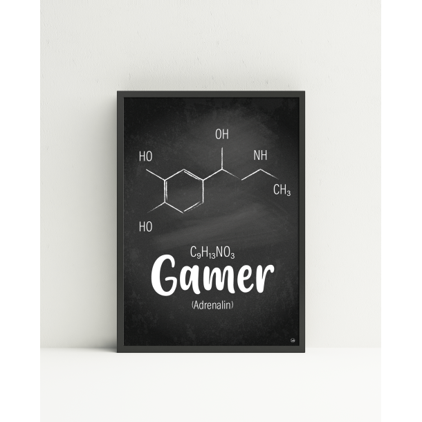 Gamer Molekyle | A3 plakat (42 � 29,7 cm)
