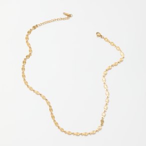 Solea halskde (Forgyldt 40+5cm) UDEN SMYKKESKE