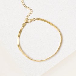 Sienna armbnd (Forgyldt 15+5cm) UDEN smykkeske