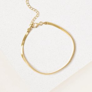 Sienna armbnd (Forgyldt 15+5cm) UDEN smykkeske