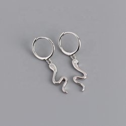 Creoler snake m. klar zirkonia sten (Forslvet) UDEN SMYKKESKE