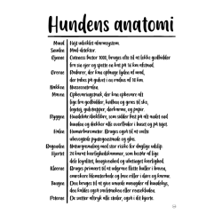 Hundens anatomi citatkollage A5