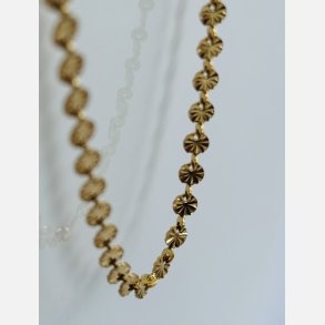 Solea halsk�de (Forgyldt 40+5cm) UDEN SMYKKE�SKE