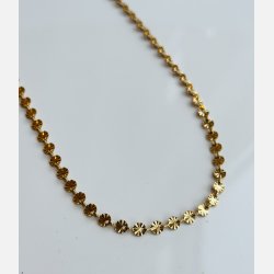 Solea halsk�de (Forgyldt 40+5cm) UDEN SMYKKE�SKE