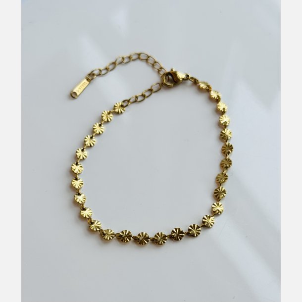 Solea armb�nd (Forgyldt 16+5cm) UDEN SMYKKE�SKE