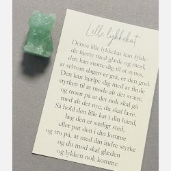 Lille lykkekat (Aventurin) vlg mellem 2 tekster