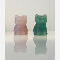 Lille lykkekat (Aventurin) vlg mellem 2 tekster