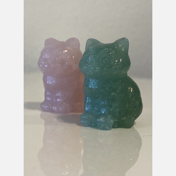 Lille lykkekat (Aventurin) vlg mellem 2 tekster